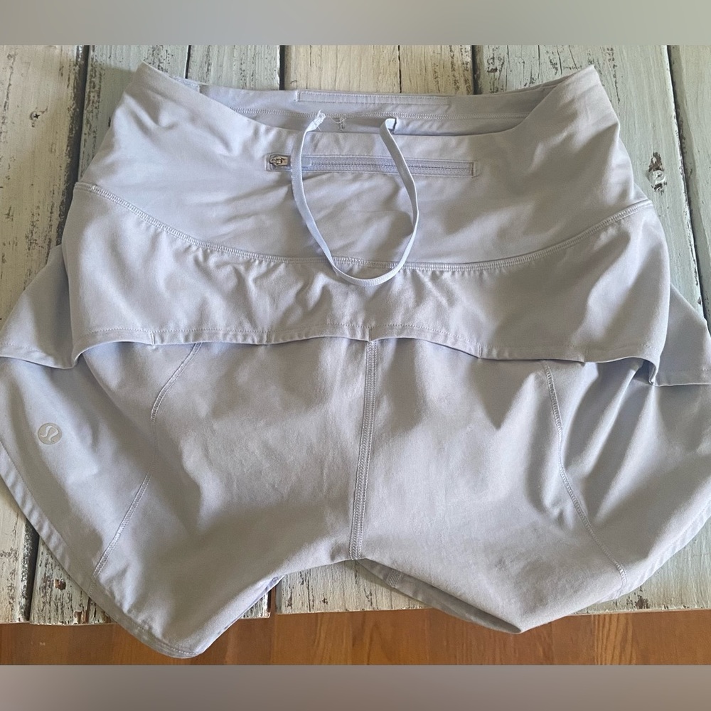 Lululemon Speed Up Short 4in High Rise Shorts. Size 4. Light blue